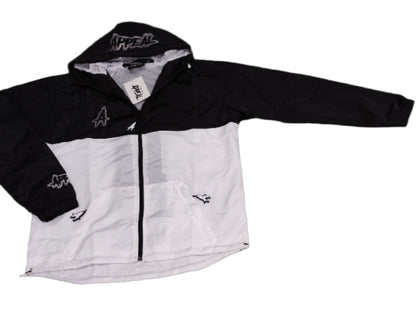 Appeal Windbreak Jacket Black White