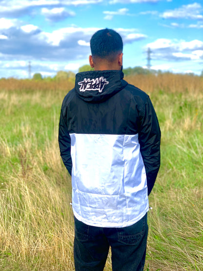 Appeal Windbreak Jacket Black White